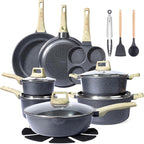 GiPP Ceramic Pots and Pans Set Non Stick by GiPP