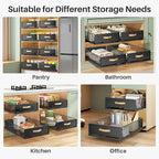 Pull out Cabinet Organizer, Heavy Duty Slide out Pantry Shelves Drawer Storage - Image 9