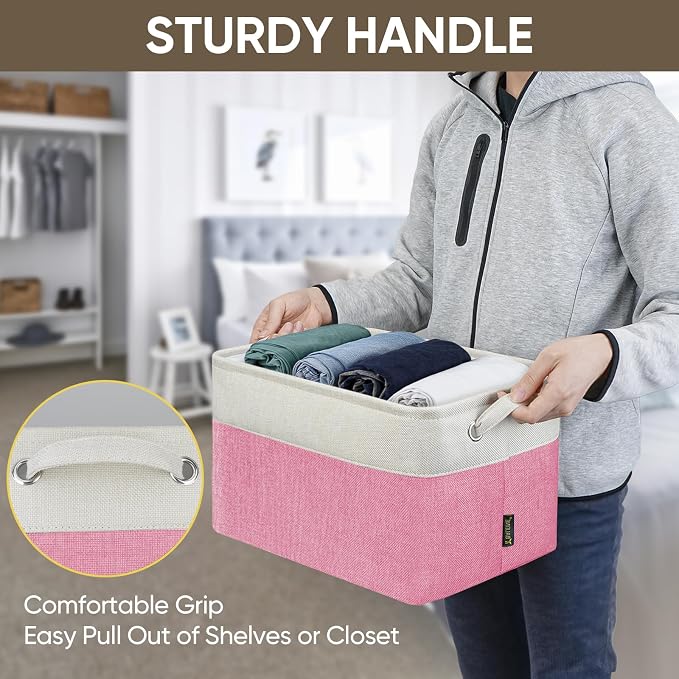 BALEINE 1 Pack Fabric Closet Storage Bins - Image 9