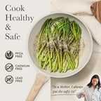 CAROTE Non Stick Frying Pan Skillet, Egg Pan Omelet Pans, Granite Cookware PFOA - Image 4