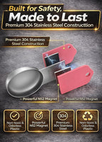 Magnetic Measuring Cups and Spoons Set304 Stainless Steel Dual Scale Set of 15 - Image 9