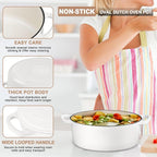 E-far 5QT Oval Dutch Oven Pot - Image 3