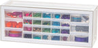 IRIS USA Plastic Storage Drawers, Made in USA, 26-Drawer Organizer Cabinet by IRISUSA
