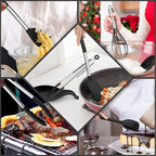 Silicone Kitchen Utensils Set, E-far 30-Piece Cooking Utensils Set - Image 4
