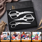3PCS Heavy Duty Kitchen Scissors Set All Purpose - Image 2