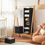 MAX Houser 6 Tier Shelf Hanging Closet Organizer, Closet Hanging Shelf - Image 2