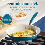 Rachael Ray Cucina Ceramic Cookware Set - Image 3