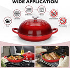 Bread Dutch Oven for Sourdough Baking, Joyfair Enameled Cast Iron Dutch Oven Pot - Image 5