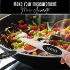 Nextop Stainless Steel Magnetic Measuring Spoons Set – 9 Pieces Dual-Sided - Image 9