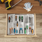 Lifewit Utensil Organizer for Kitchen Drawers, Expandable Cooking Utensil Tray - Image 8