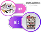 Sorbus Acrylic Makeup Organizer Set, 6-Drawer Vanity & Countertop Cosmetic - Image 4