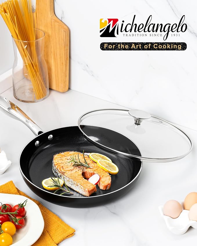 MICHELANGELO Non Stick Frying Pan - Image 7