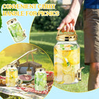 Havawish 2 Pcs 1 Gallon Plastic Beverage Dispenser - Image 4
