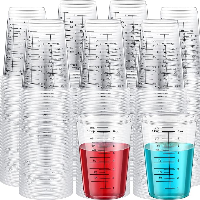 Yunsailing 300 Pack Disposable Measuring Cups by Yunsailing