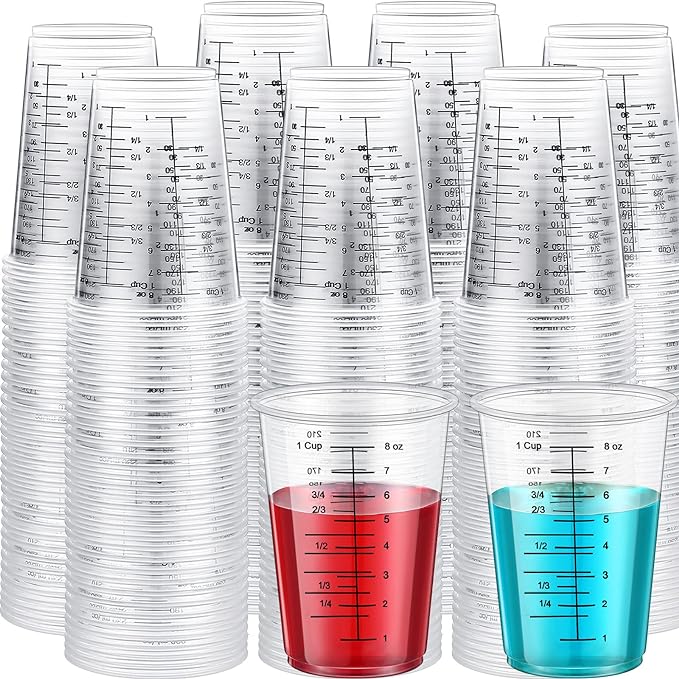 Yunsailing 50 Pack Disposable Measuring Cups by Yunsailing