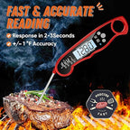 Instant Read Meat Thermometer for Grill and Cooking, Fast & Precise Digital - Image 2