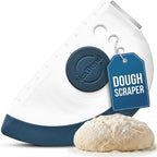 5-in-1 Dough Scraper & Flexible Bowl Scraper by Nextrend, Bread Scraper by NexTrend