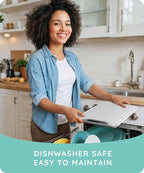 Cutting Boards for Kitchen, Plastic Cutting Board Set of 3, Dishwasher Safe - Image 6