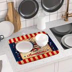 4th of July God Bless Dish Drying Mat - Image 6
