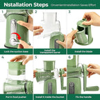 SUSTEAS Rotary Cheese Grater - Image 4