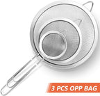 3Pcs Super Wire Extra Fine Mesh Strainer - Image 7