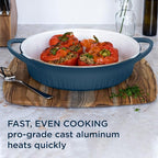 CorningWare QuickHeat 4-QT Cast Aluminum Braiser - Image 3