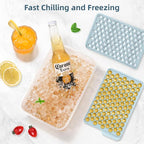 WIBIMEN Mini Ice Cube Trays, 0.55” Tiny Pebble Ice - Image 4