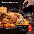 TempPro TP620 Instant Read Meat Thermometer Digital, Cooking Thermometer - Image 4