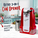 Nostalgia Retro Electric Can Opener - Image 2