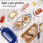 Dutch Oven For Sourdough Bread Baking – Enamelled Cast Iron Bread Loaf Pot – - Image 7