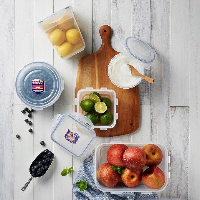 LOCK & LOCK Easy Essentials Food Storage lids/Airtight containers, BPA Free - Image 8