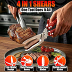 4-in-1 Kitchen Shears Heavy Duty - Image 5