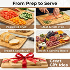 Bamboo Cutting Board Set of 3 - Image 6