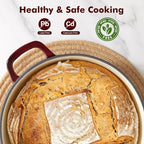 SENSARTE Enameled Cast Iron Dutch Oven Pot - Image 2