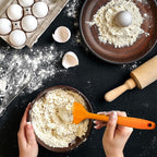 Silicone Spatula 3‑Piece Set Heat Resistant 600°F Non‑Stick Rubber Spatulas - Image 6
