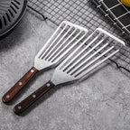 Fish Spatula, 2 Pack Stainless Steel Metal Spatula, Slotted Spatulas - Image 7