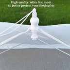 Mesh Food Covers for Outside, 3 Extra Large 40"X24" Jumbo Pop-Up Mesh Food Tent - Image 4