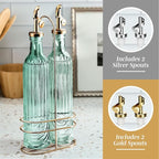 COOK WITH COLOR Glass Olive Oil Bottle Dispenser - Image 4