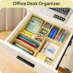 Vtopmart 25 PCS Plastic Drawer Organizers Set, 4-Size Versatile Bathroom and - Image 6