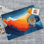 Colorful Mountains Sunset Dish Drying Mat - Image 6