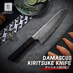 TIVOLI Damascus Japanese Kiritsuke Knife 8 inch, Hand Forged 67 Layers Damascus - Image 2