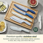 Cuisinart Advantage 12-Piece Kitchen Knife Set, Professional-Quality Nonstick - Image 2