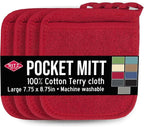 RITZ Terry Pocket Mitt & Hot Pad: Unparalleled Heat Resistant, Durable 100% by Ritz+Foodservice