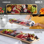 FARBERWARE Rectangular Build-a-Board Cutting Board - Image 3