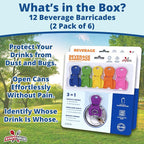 Complete Cover Easy Tab Opener New and Improved 12PK Beverage Barricade 2.0 by - Image 7