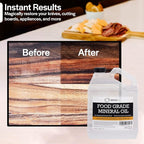 Thirteen Chefs Mineral Oil - 128oz Food Grade Conditioner - Image 2