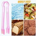 10 Pcs Plastic Buffet Serving Tongs, 6.3 Inches - Image 8