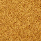 DII Basic Terry Collection Quilted 100% Cotton, Honey Gold, 3 Piece - Image 3
