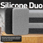 Casanero 6 Pack Silicone Dish Sponges, Heavy Duty Non Scratch Sponges - Image 2