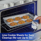 Reynolds Kitchens Cookie Baking Sheets, Pre-Cut Parchment Paper, 100 Sheets - Image 6